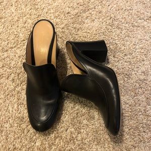 Gianvito Rossi Italian Leather Mule Pumps